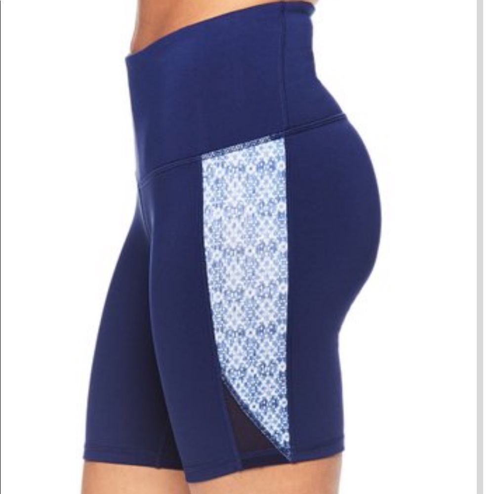 Blue Bike/Yoga Shorts
